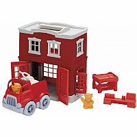 Green Toys Fire Station Playset