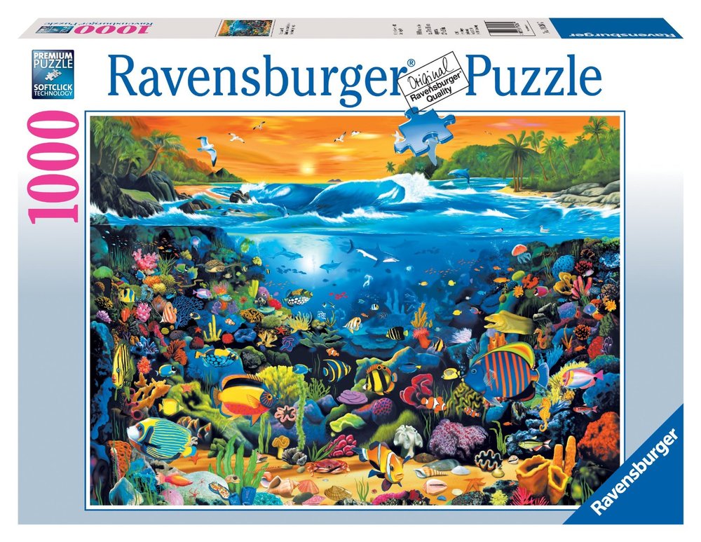 Ravensburger 1000pc Fish Puzzle - Building Blocks