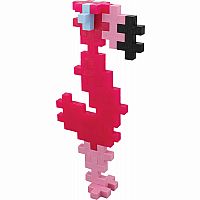 Plus-Plus Flamingo Big 15pc Tube