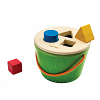 Plan Toys Geo Shape Sorting Bucket 5912