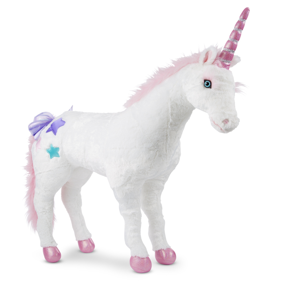 goth unicorn plush