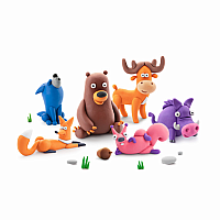 Hey Clay Forest Animals
