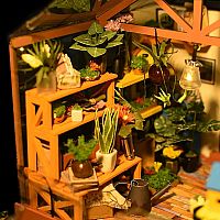 Hands Craft DIY Miniature Houses Cathy's Flower House