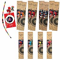 Best Archery Set by Two Bros Bows with Trifold Target 