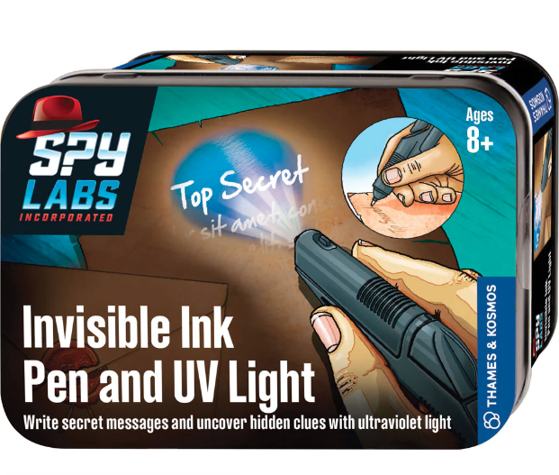 At sige sandheden Dolke køn Spy Labs: Invisible Ink Pen and UV Light 548012 - Building Blocks