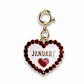 Charm It Birthstone Metal Bracelet Charm