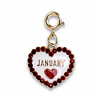 Charm It Birthstone Metal Bracelet Charm