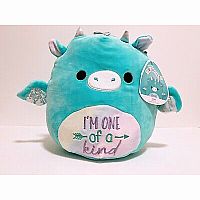 Squishmallow Joey the Dragon 16" Inspirational Message RARE KellyToy Super Soft