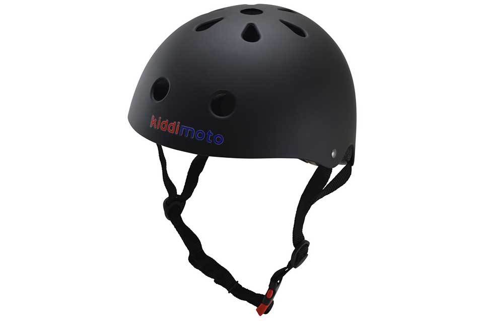 kids black bike helmet