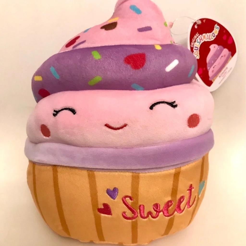 Squishmallow Kimmie the Cupcake 5 inch Rare Plush Super Soft Kellytoy