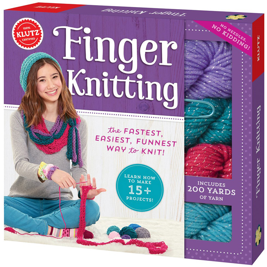 Finger Knitting Building Blocks