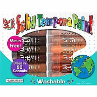 Kwikstix Tempera Paint 14 Global Skin Tones