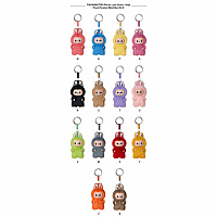 Authentic Popmart Mini Labubu Mystery Initial Vinyl Figure - Pin for Love