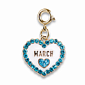 Charm It Birthstone Metal Bracelet Charm