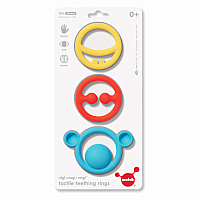 Nigi Nagi and Nogi Teething Rings by MOLUK