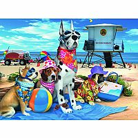 No Dogs at the Beach 100pcs Puzzle