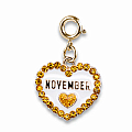Charm It Birthstone Metal Bracelet Charm