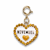 Charm It Birthstone Metal Bracelet Charm