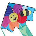 Premier Kites Large Easy Flyer Bee & Flower Kite Easy to Fly