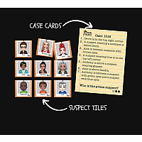 Prime Suspect Deduction Game