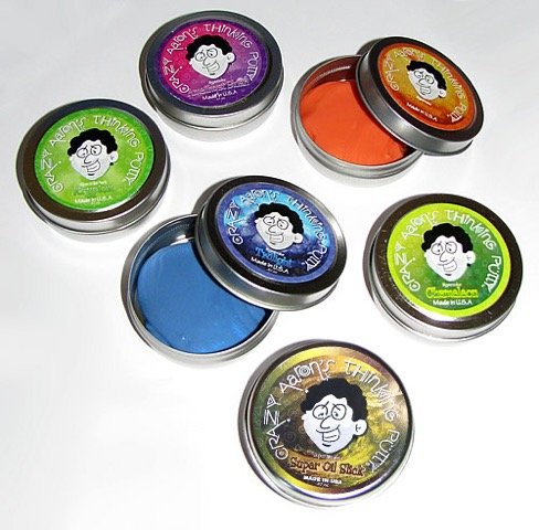 Crazy Aaron s Thinking Putty 3pk Mini Tins Building Blocks