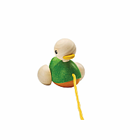 Plan Toys Wooden Pull Along Duck