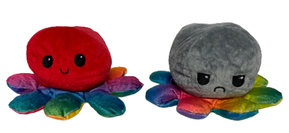 reversible octopus plush tik tok