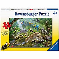Rainforest Animals 60pc Puzzles