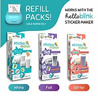 Hello Blink Sticker Maker Refill Packs - Assorted Styles