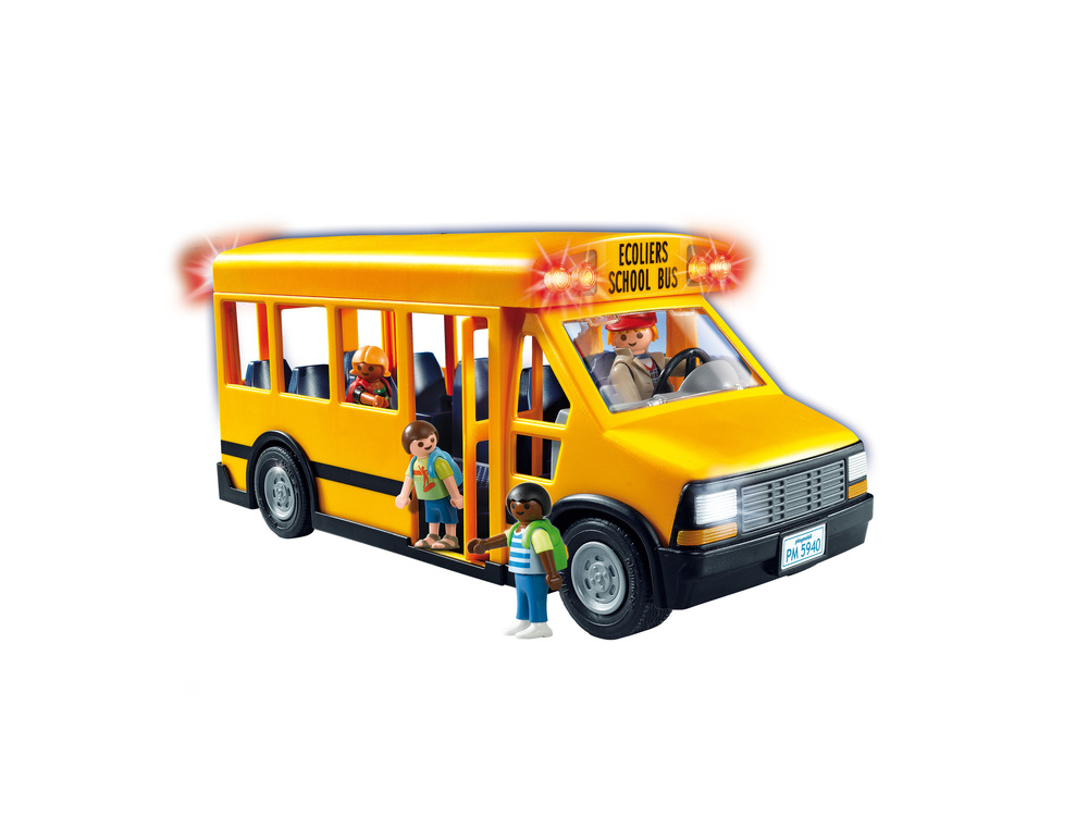 playmobil school bus 5680