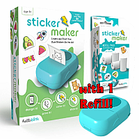 Hello Blink Sticker Maker + 1 Refill Bundle Starter Set