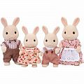 Calico Critters Milk Rabbit Family