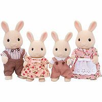 Calico Critters Milk Rabbit Family 