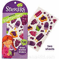 Scratch & Sniff Stickers- Assortment of 4