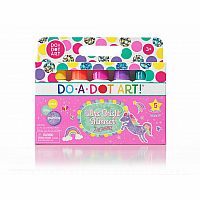 Do a Dot Ultra Bright Shimmer Markers 5 pack Washable