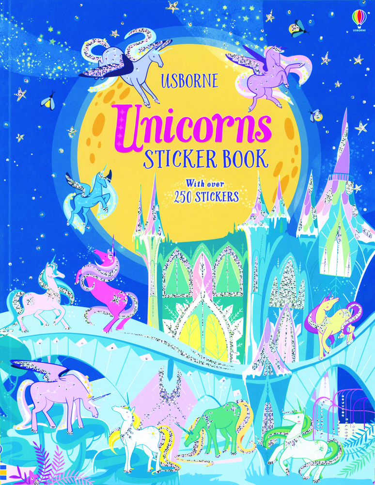 Unicorn Sticker Book Building Blocks