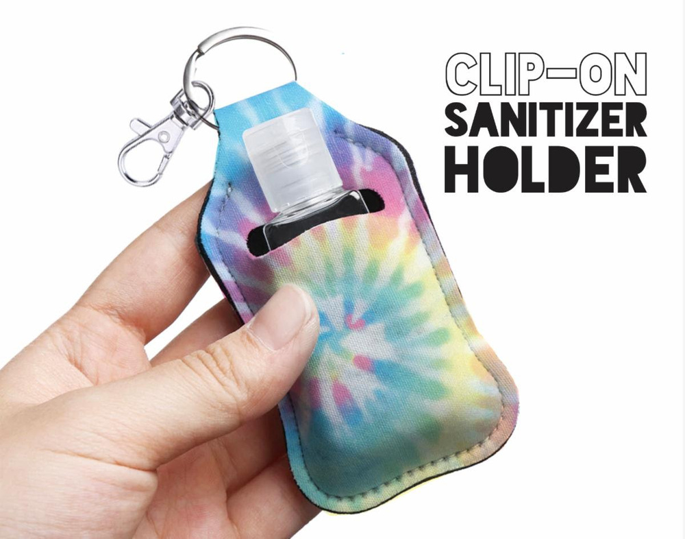 Clipon Sanitizer Holders Building Blocks