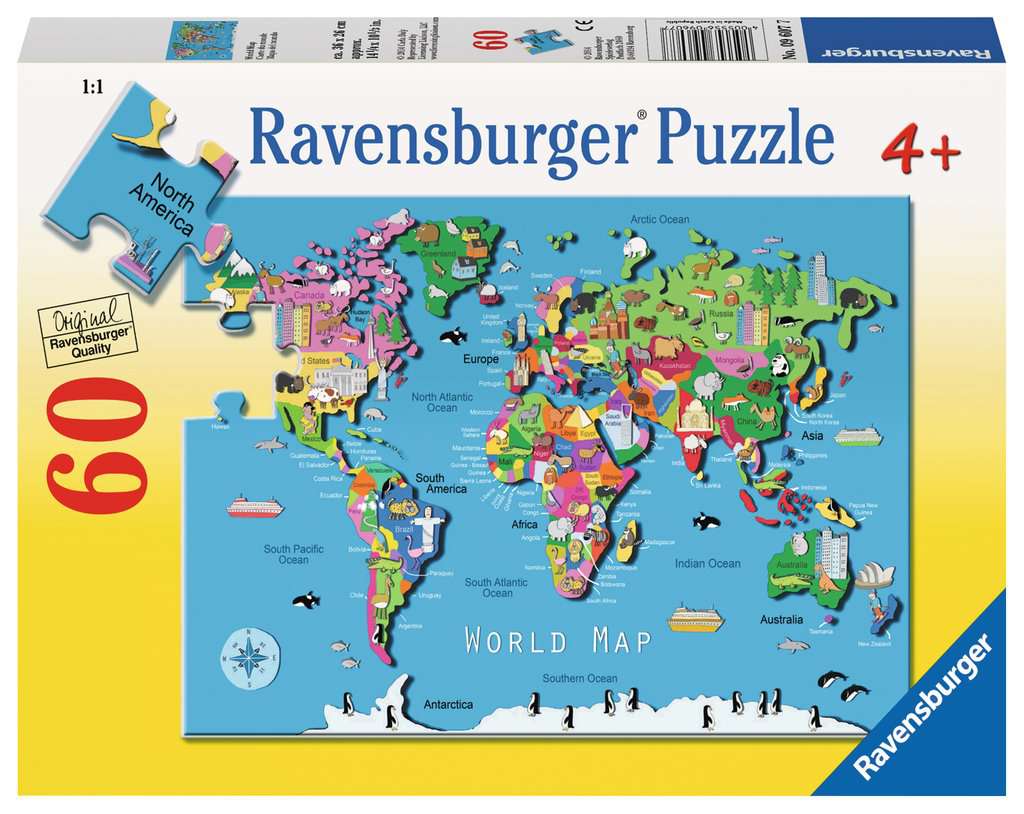 World puzzle discount